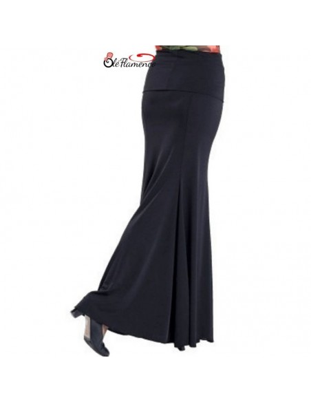 Falda flamenca entallada cuatro palas