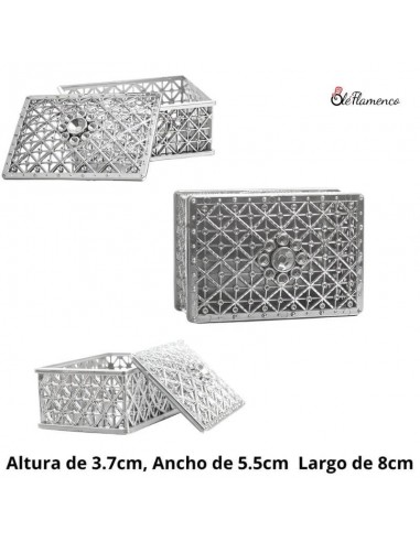 Pendientes Flamenca Aros con Lágrimas - Lacado...