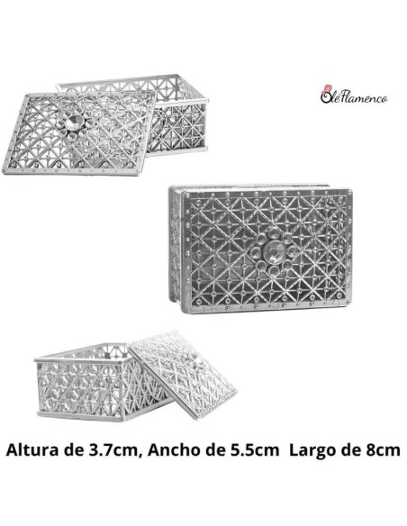 Pendientes de flamenca Aro negro y perlas