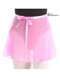Falda de Gasa Cruzada para Ballet