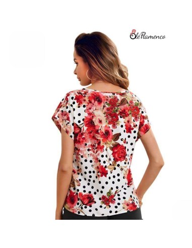 Camiseta con encanto flamenco