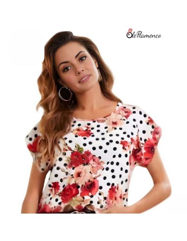 Camiseta con encanto flamenco