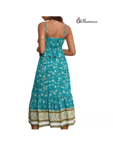 Conjunto floral dos piezas para romeria Amanecer