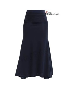 Falda de baile flamenco con detalle de volantes en pirámide en la parte trasera. 2