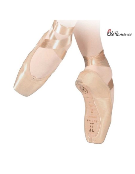 Zapatillas de punta profesionales Sansha Soprano para pies estrechos