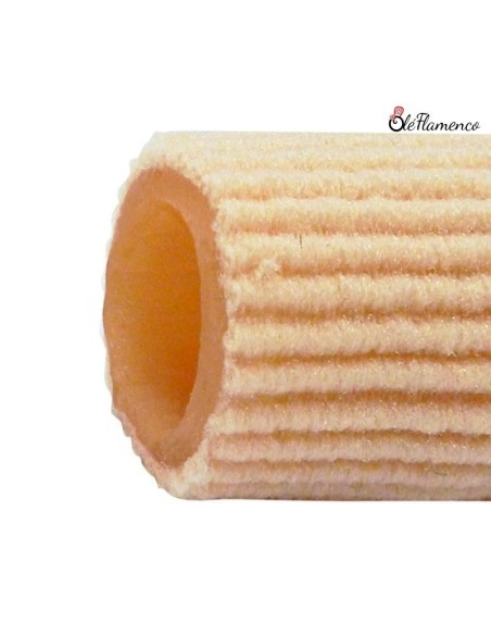 Detalle del interior de gel de los protectores Bunheads